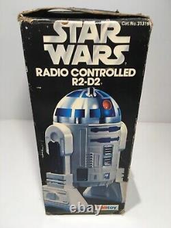 Vintage Star Wars Original Kenner Palitoy 1978 Radio Control R2-D2 with box