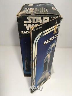 Vintage Star Wars Original Kenner Palitoy 1978 Radio Control R2-D2 with box