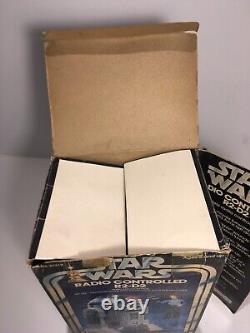 Vintage Star Wars Original Kenner Palitoy 1978 Radio Control R2-D2 with box