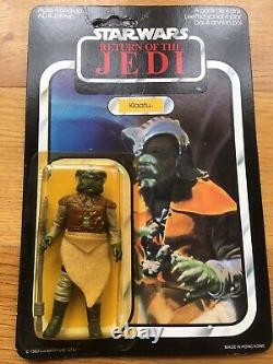 Vintage Star Wars Original Kenner Palitoy 1983 ROTJ Klaatu MOC 65 back