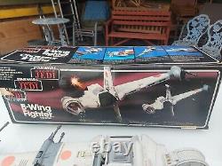 Vintage Star Wars Original Tri-logo ROTJ 1984 Rebel B wing Fighter Boxed