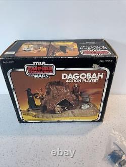 Vintage Star Wars PALITOY ESB DAGOBAH ACTION PLAYSET 1980