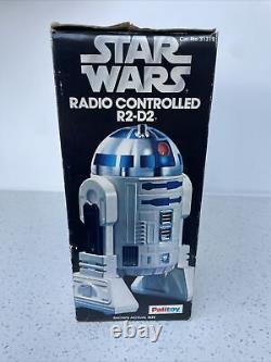 Vintage Star Wars PALITOY RADIO CONTROLLED R2-D2 1978 Boxed