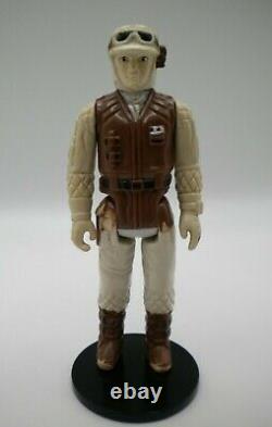 Vintage Star Wars PBP Dark Brown Rebel Soldier White Face Scar COO DBRS