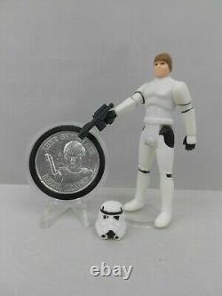 Vintage Star Wars POTF 1984 Luke Stormtrooper /Coin N Mint Complete Kenner