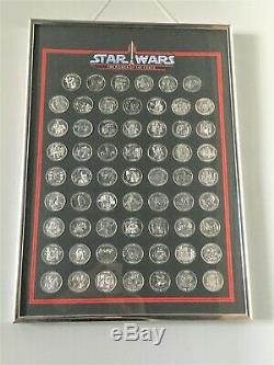 Vintage Star Wars POTF coin, Kenner POTF Frame set