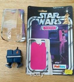 Vintage Star Wars POWER DROID PALITOY 20 BACK CARDED