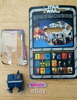 Vintage Star Wars POWER DROID PALITOY 20 BACK CARDED