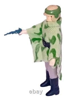 Vintage Star Wars PRINCESS LEIA ORGANA (Combat Poncho) Figure 1984 Kenner ROTJ