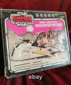 Vintage Star Wars Palitoy Snowspeeder 1980 Empire Boxed Instructions See Details