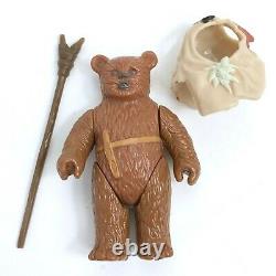 Vintage Star Wars Paploo Ewok Complete Last 17 Original Figure? No COO? 1984