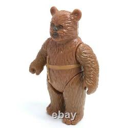 Vintage Star Wars Paploo Ewok Complete Last 17 Original Figure? No COO? 1984