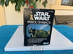 Vintage Star Wars Patrol Dewback Boxed With Insert Mint C9 1979