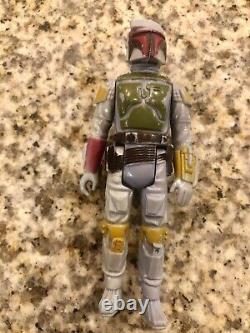 Vintage Star Wars Pbp/poch Boba Fett 1985 -multicolor Limbs & Lightblue Pack