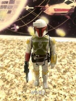 Vintage Star Wars Pbp/poch Boba Fett 1985 -multicolor Limbs & Lightblue Pack