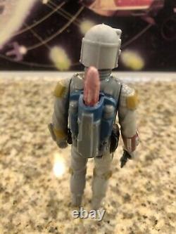 Vintage Star Wars Pbp/poch Boba Fett 1985 -multicolor Limbs & Lightblue Pack