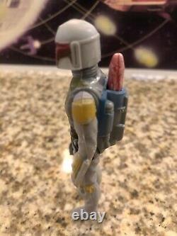 Vintage Star Wars Pbp/poch Boba Fett 1985 -multicolor Limbs & Lightblue Pack