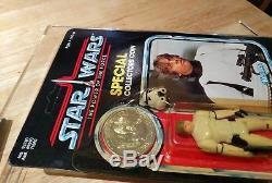 Vintage Star Wars Potf Luke Skywalker In Stormtrooper Disguise Carded Figure