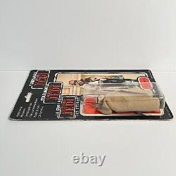 Vintage Star Wars Prune Face Figure Tri-logo Card Carded MOC Palitoy 1984