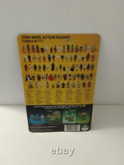 Vintage Star Wars R. O. T. J Weequay Carded Figure By Kenner 1983 NOS