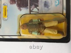 Vintage Star Wars R. O. T. J Weequay Carded Figure By Kenner 1983 NOS