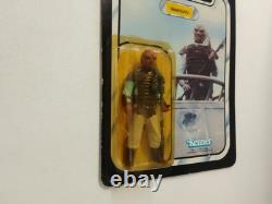 Vintage Star Wars R. O. T. J Weequay Carded Figure By Kenner 1983 NOS