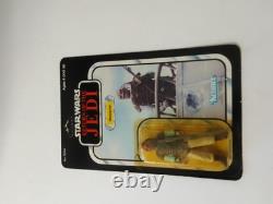 Vintage Star Wars R. O. T. J Weequay Carded Figure By Kenner 1983 NOS
