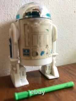 Vintage Star Wars R2-D2 Pop-Up Light Sabre -Last 17 Repro Light Saber