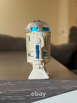 Vintage Star Wars R2-d2 Solid Dome With Working Click Action Figure 1977