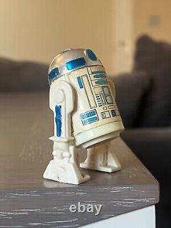 Vintage Star Wars R2-d2 Solid Dome With Working Click Action Figure 1977