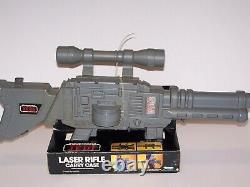 Vintage Star Wars ROTJ Laser Rifle Case withOriginal Box Kenner 1983 NIB