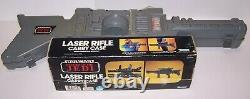 Vintage Star Wars ROTJ Laser Rifle Case withOriginal Box Kenner 1983 NIB