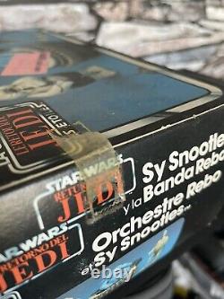 Vintage Star Wars ROTJ Sy Snootles and the Max Rebo Band Playset