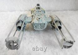 Vintage Star Wars ROTJ Y Wing Fighter All Parts + New Repro Box + Stickers