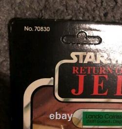 Vintage Star Wars RTJ Lando Skiff 1983 Carded Unpunched 77 Figure Wave