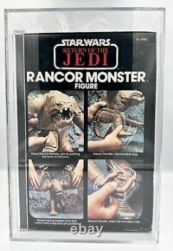 Vintage Star Wars Rancor Monster in SEALED BOX! With Custom Acrylic Sealed Case