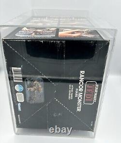 Vintage Star Wars Rancor Monster in SEALED BOX! With Custom Acrylic Sealed Case