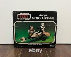 Vintage Star Wars Rare French/Canadian Moto Aèrienne Speeder Bike MISB