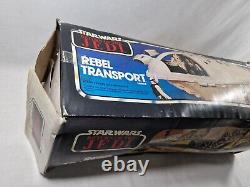 Vintage Star Wars? Rebel Transport? Kenner Action Figures Complete E124