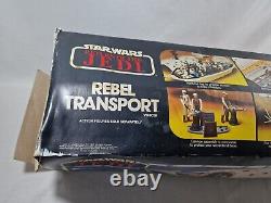 Vintage Star Wars? Rebel Transport? Kenner Action Figures Complete E124