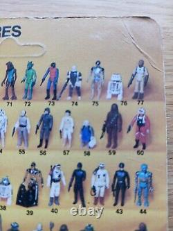 Vintage Star Wars Ree-Yees on Card Kenner ROTJ 77 Back