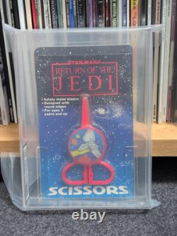 Vintage Star Wars Return Of The Jedi Scissors Graded Ukg75 Imperial Shuttle