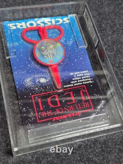 Vintage Star Wars Return Of The Jedi Scissors Graded Ukg75 Imperial Shuttle