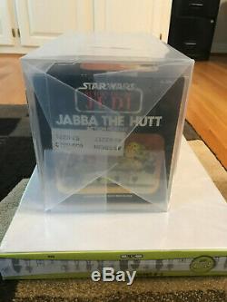 Vintage Star Wars Rotj Jabba The Hutt Playset Misb Kenner Afa 80