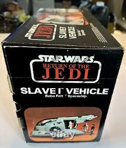 Vintage Star Wars SEALED ROTJ Slave-1 NEW IN BOX
