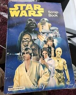 Vintage Star Wars Scrap Book Bundle