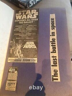 Vintage Star Wars Scrap Book Bundle