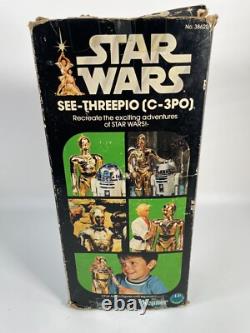 Vintage Star Wars See-Threepio C-3PO 12 Large Size Action Figure Original Box
