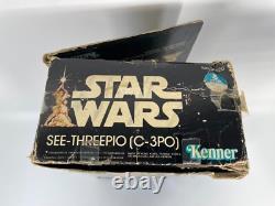 Vintage Star Wars See-Threepio C-3PO 12 Large Size Action Figure Original Box
