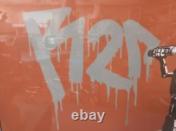 Vintage Star Wars Silkscreen Print on Canvas R2D2 Vandal Series Ryan Callanan